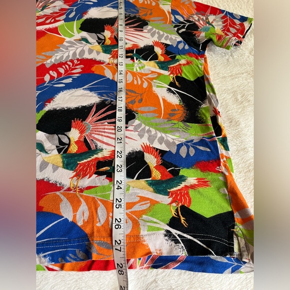 - Robert Graham Men’s Hawaiian Summer Short Sleeve T-Shirt Sz 2XL - Picture 6 of 7
